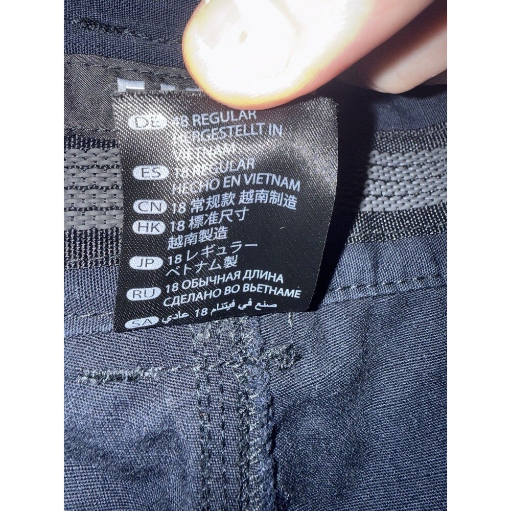 5.11 511 Tactical Womens Pants 18 Reg Cargo Pockets Military Utility Blue Duty - Picture 6 of 9